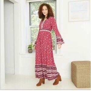 Knox rose boho maxi dress